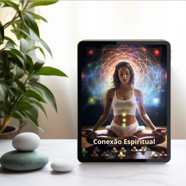 mockup conexão espiritual quadro